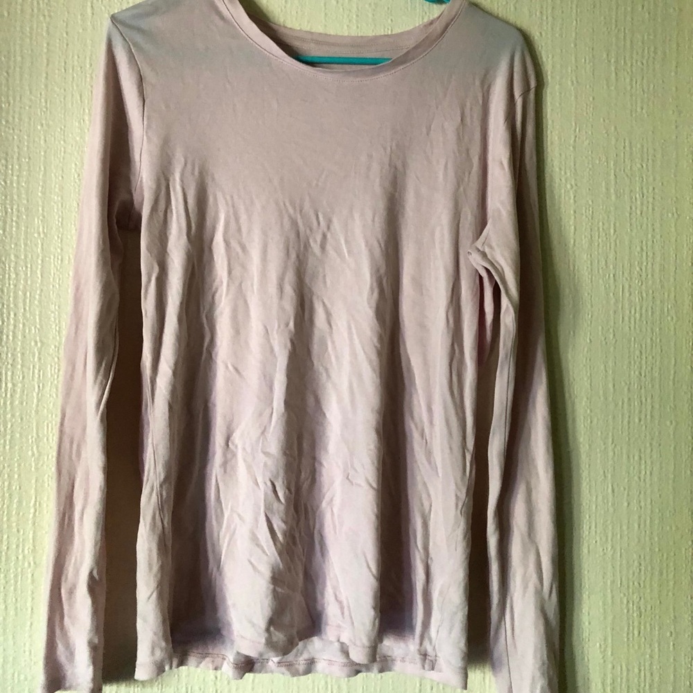 Light pink oversized long sleeve (read description)